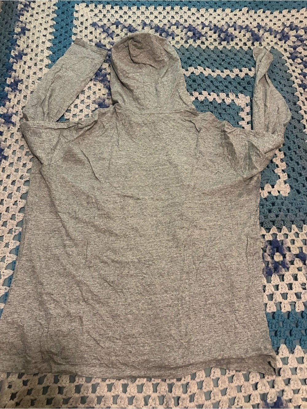 Polo by Ralph Lauren Heather Gray Crewneck Hoodie - Picture 2 of 3